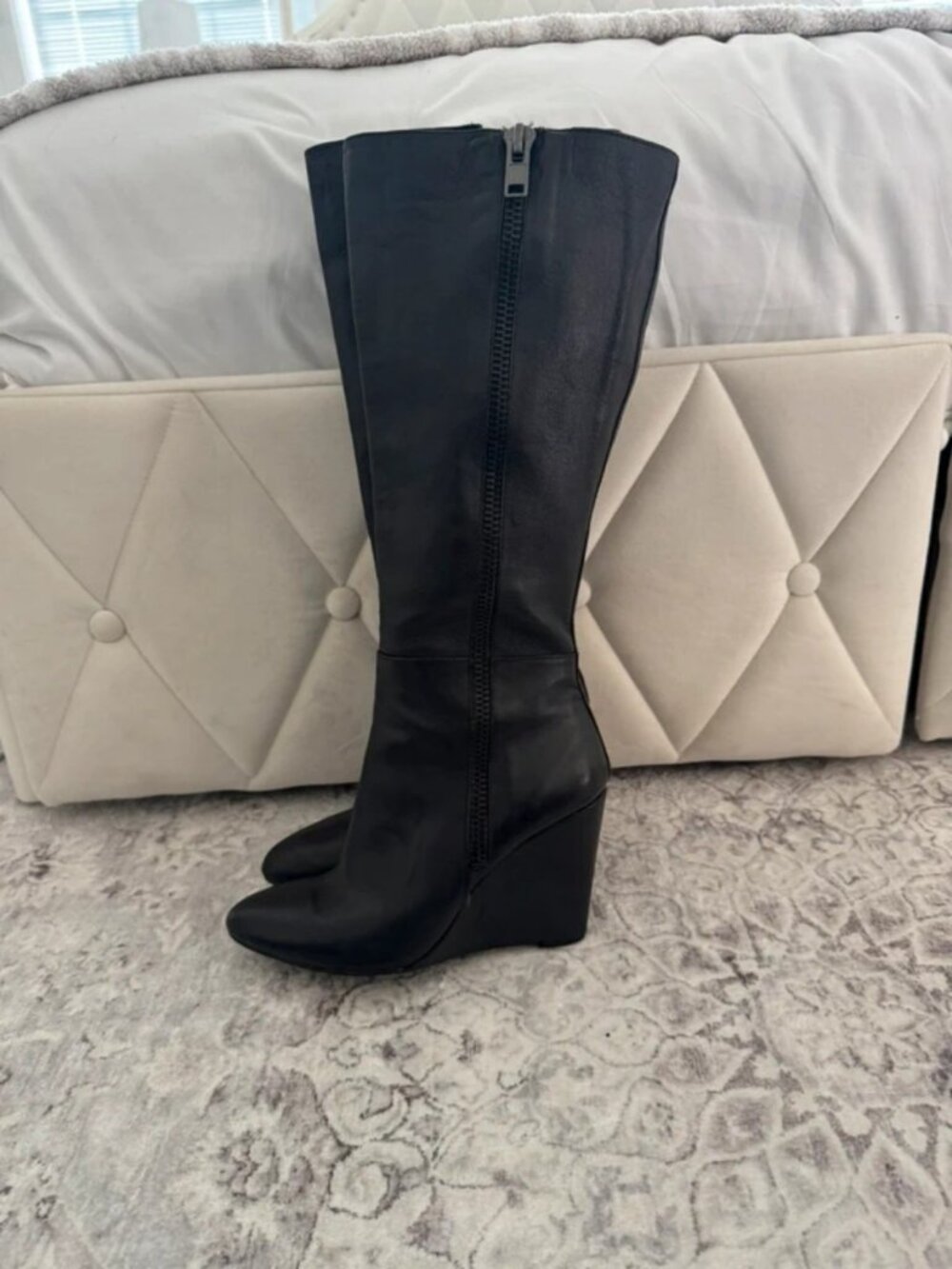 tall black boots